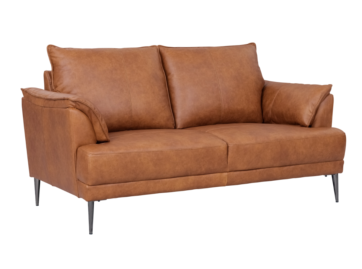 Jazz sofa i brun okselæder - 2 personers