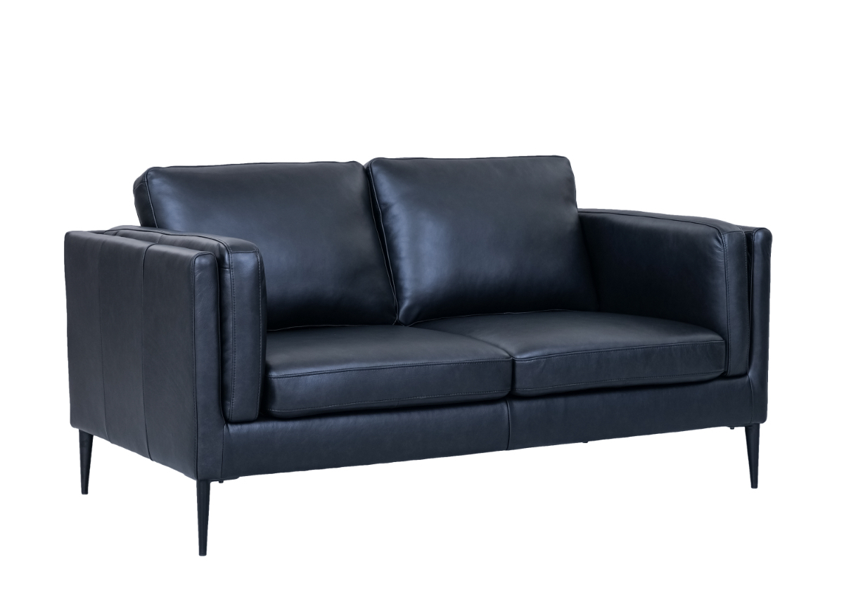 Madrid sofa i sort okselæder - 2 personers