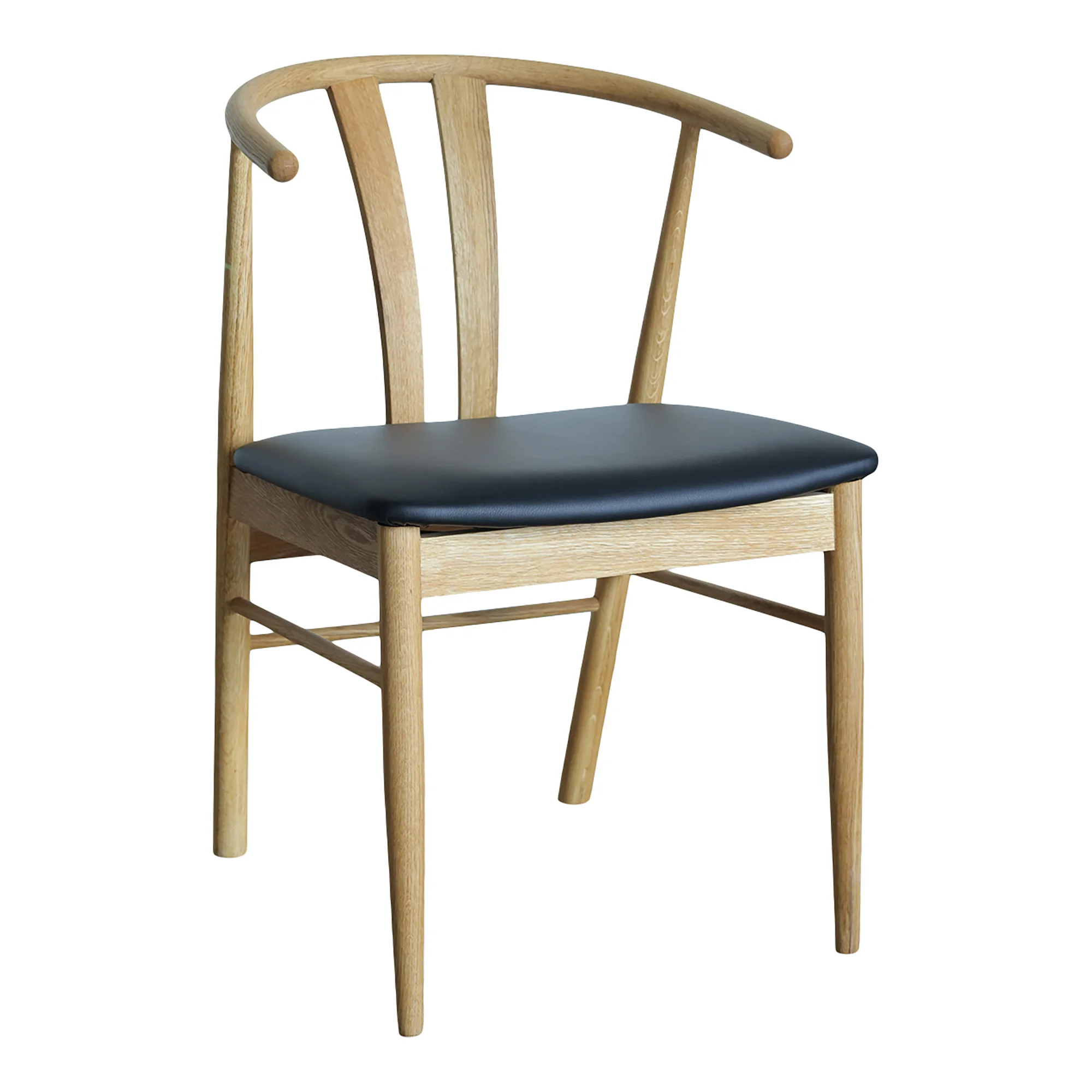 Billede af Thor spisebordsstol med sæde i PU læder