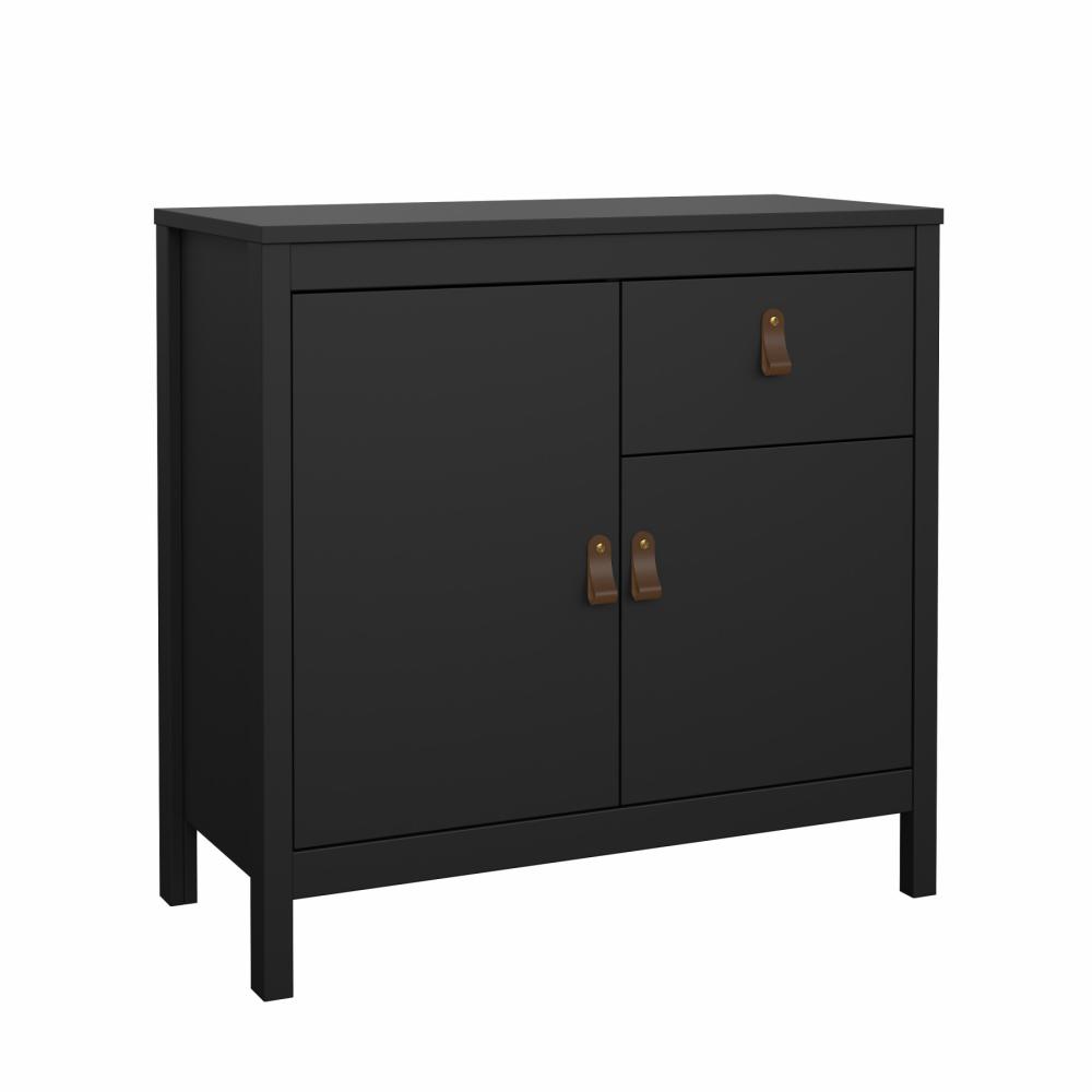 Lund Skænk 80 Cm Bred I Sort