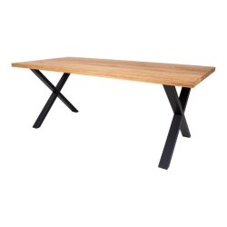 Nova plankebord 200 x 95 cm bordplade af olieret eg.