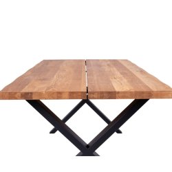 Klampenborg plankebord 200 x 95 cm bordplade af olieret eg.