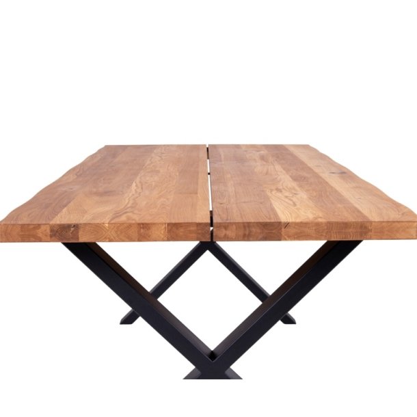 Klampenborg plankebord 200 x 95 cm bordplade af olieret eg.