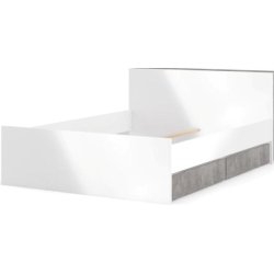 Nibe 2 stk bredde 99 cm sengeskuffer i beton look.