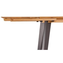 Hellerup tillgsplade i hvidolieret egetr til 90 cm Hellerup spisebord. 