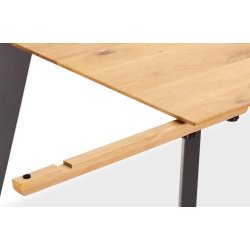 Hellerup tillgsplade i hvidolieret egetr til 90 cm Hellerup spisebord. 