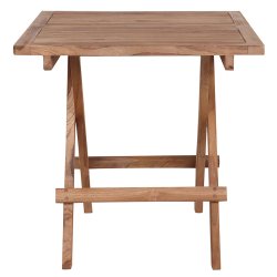 Star sofabord 50 x 50 cm i teaktræ