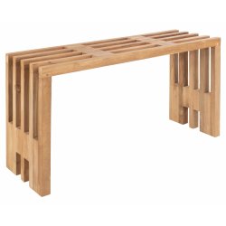 Bogense 90 cm bnk i teaktr. 