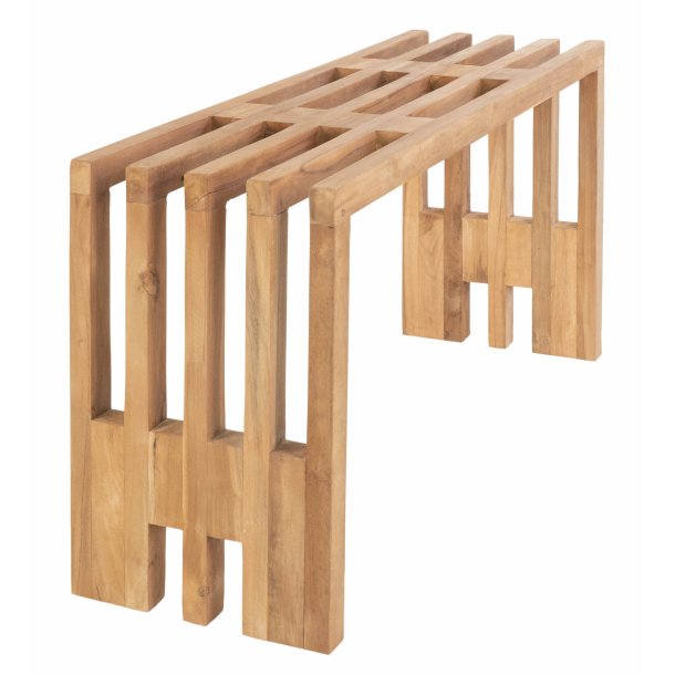 Bogense 90 cm bnk i teaktr. 