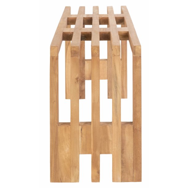 Bogense 90 cm bnk i teaktr. 