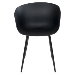 Star spisebordsstol sort sklformet sde og armln