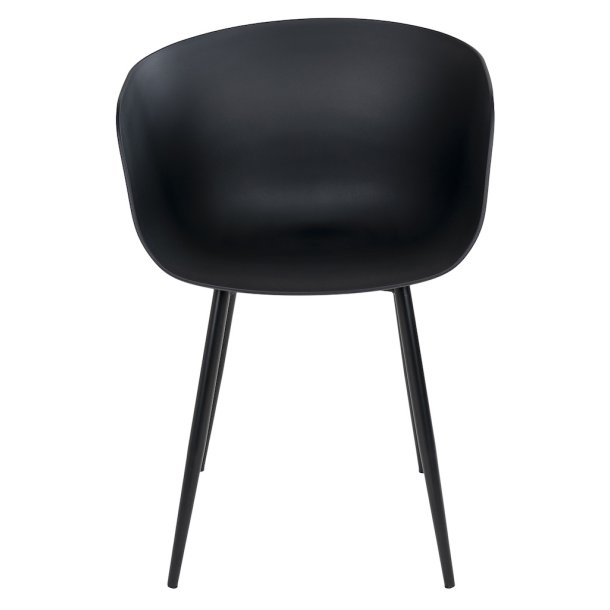Star spisebordsstol sort sklformet sde og armln
