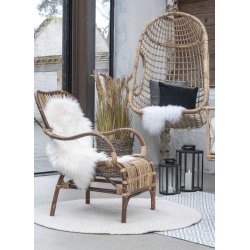 Star sand fravet tppe 120 cm til inde og ude - lavet af genbrugsplast