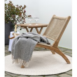 Star sand fravet tppe 120 cm til inde og ude - lavet af genbrugsplast