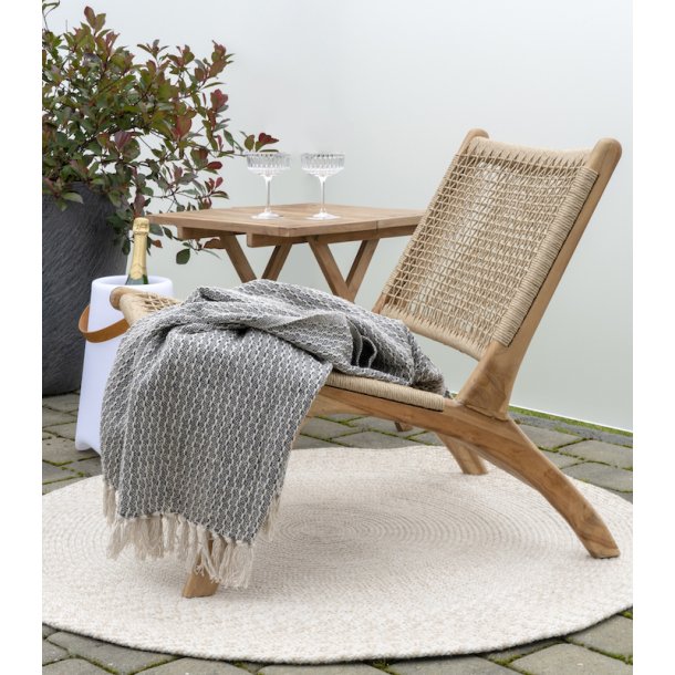 Star sand fravet tppe 120 cm til inde og ude - lavet af genbrugsplast