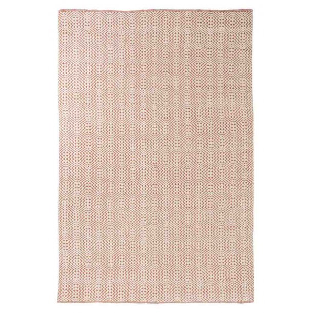 Star rdt tppe 140 x 200 cm til inde og ude - lavet af genbrugsplast