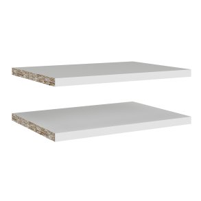 Alfa hyldepakke med 2 stk hylder til smal bogreol