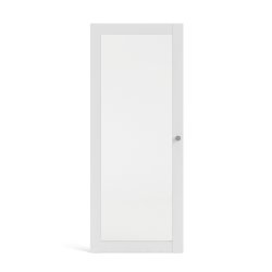 Alfa hvid dr med glas passer til alle Alfa bogreoler