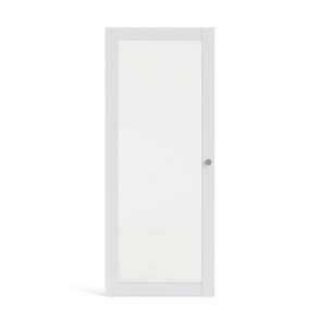 Alfa hvid dr med glas passer til alle Alfa bogreoler