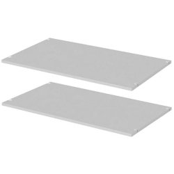 Hyldepakke med 2 stk 100 cm bredde hylder til Walk-in 220 skabe. 