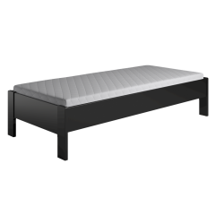 Krone seng uden gavl som enkelt og dobbeltseng bredde fra 70-180 cm og lngde fra 190-210 cm.