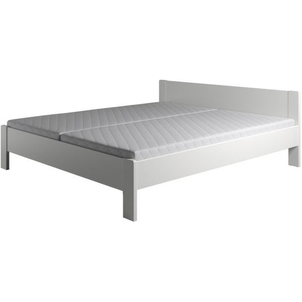 Krone seng med 1 gavl som enkelt og dobbeltseng bredde fra 70-180 cm og lngde fra 190-210 cm.