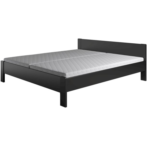 Krone seng med 1 gavl som enkelt og dobbeltseng bredde fra 70-180 cm og lngde fra 190-210 cm.