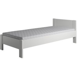 Krone seng med 1 gavl som enkelt og dobbeltseng bredde fra 70-180 cm og lngde fra 190-210 cm.