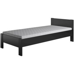 Krone seng med 1 gavl som enkelt og dobbeltseng bredde fra 70-180 cm og lngde fra 190-210 cm.