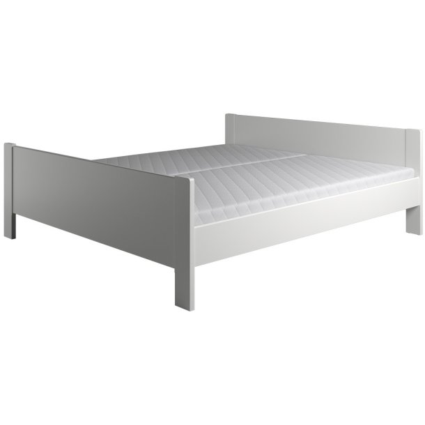 Krone seng med 2 gavle som enkelt og dobbeltseng bredde fra 70-180 cm og lngde fra 190-210 cm.