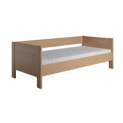 Krone seng med 2 gavle som enkelt og dobbeltseng bredde fra 70-120 cm og lngde fra 190-210 cm.