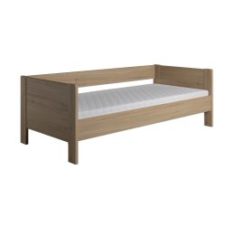 Krone seng med 2 gavle som enkelt og dobbeltseng bredde fra 70-120 cm og lngde fra 190-210 cm.