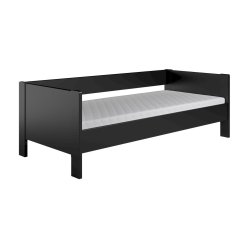 Krone seng med 2 gavle som enkelt og dobbeltseng bredde fra 70-120 cm og lngde fra 190-210 cm.