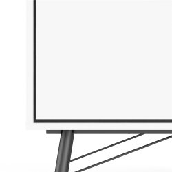 Sor sknk, 100 cm mathvid med skab og to skuffer.