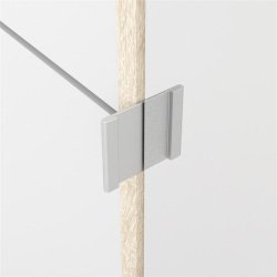 Askepot skoskab hvid h�jglans og ege look med 4 vippel�ger til 24 par sko og 1 skab med spejll�ge.