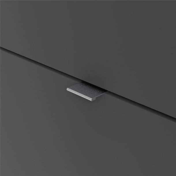 Askepot skoskab mat gr� med 3 vippel�ger og plads til 18 par sko.