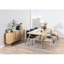 Humlebk bnk 200 x 36 cm gte egefiner i sildebensmsnter