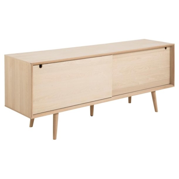 Liseleje 180 cm sk�nk eg med 2 skyded�re med integrerede greb.