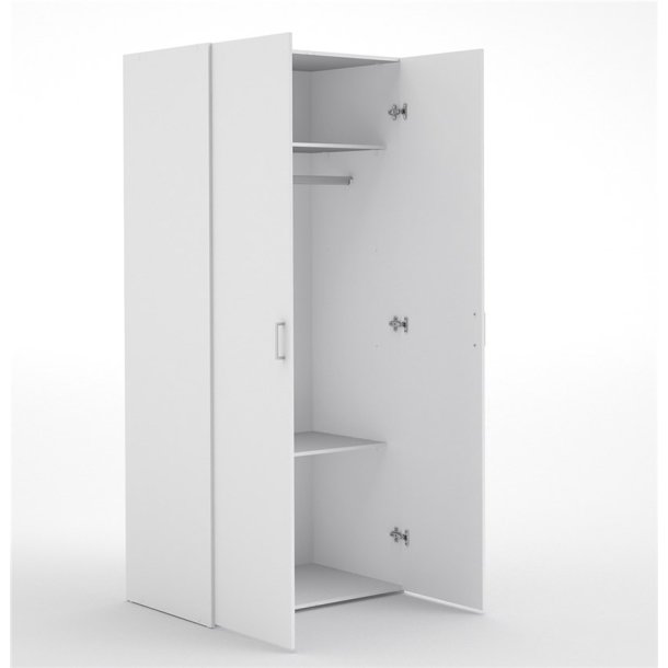  Saga 175  garderobeskab 77 cm bredt, 2 dr og 2 hylder