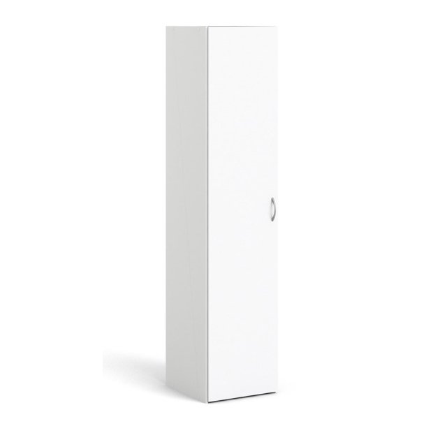 Saga 175 garderobeskab 39 cm bredt, 1 dr og 3 hylder