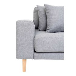 Riviera lounge sofa lysgr, hjrevendt Lngde p 290 cm