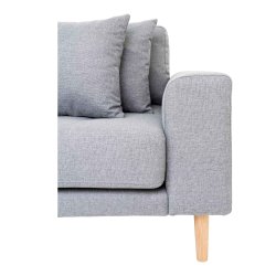 Riviera lounge sofa lysgr, venstrevendt Lngde p 290 cm