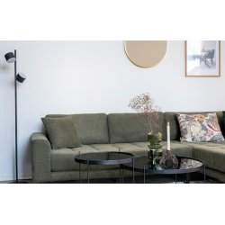 Riviera lounge sofa olivengrn, hjrevendt Lngde p 290 cm