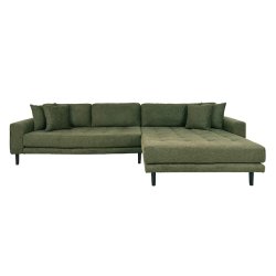 Riviera lounge sofa olivengrn, hjrevendt Lngde p 290 cm