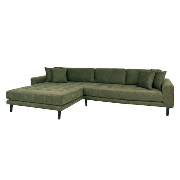  Riviera lounge sofa olivengrn venstre vendt. Lngde 290 cm