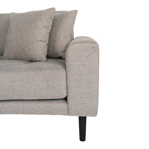  Riviera lounge sofa sten gr, venstre vendt. Lngde 290 cm