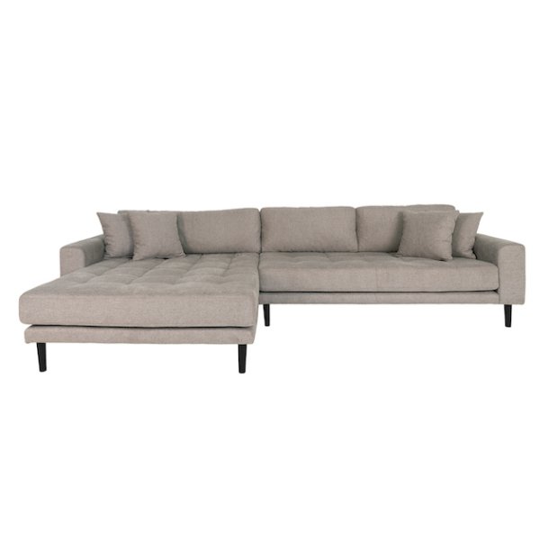  Riviera lounge sofa sten gr, venstre vendt. Lngde 290 cm