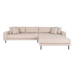 Riviera lounge sofa beige, hjrevendt Lngde p 290 cm