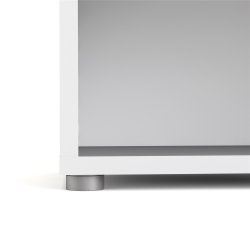  Futura hvid  bogreol med 4 hylder 89,2  x 186 cm 