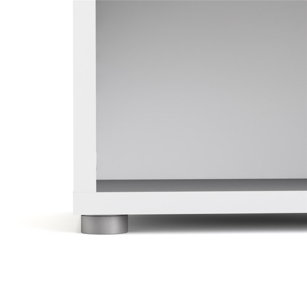  Futura hvid  bogreol med 4 hylder 89,2  x 186 cm 